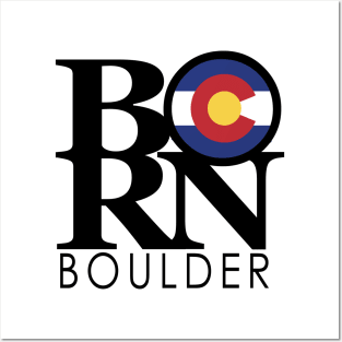 BORN Boulder Colorado Posters and Art